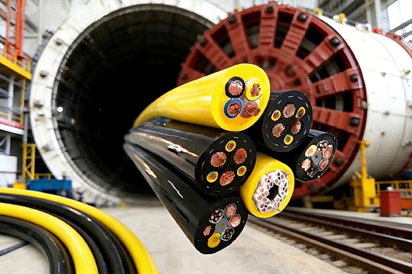 Rubber-sheathed Cables