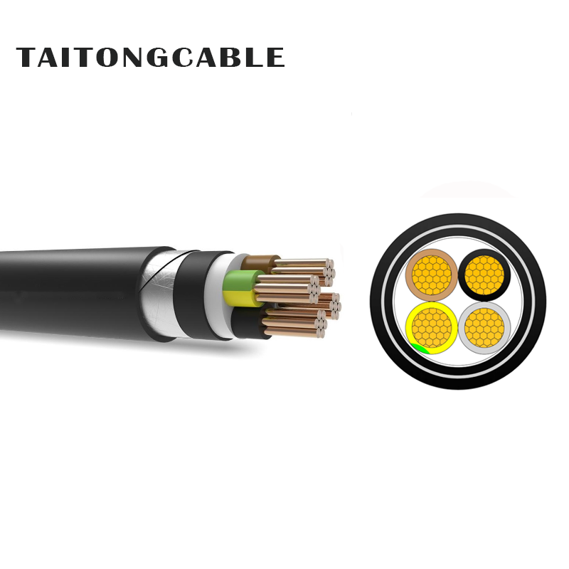 Low Voltage 2-5-Core Copper Conductor STA-Armoured XLPE-Insulated PVC-Sheathed Power Cables