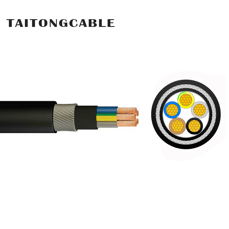 Low‑Voltage 2‑5‑Core Copper Conductor SWA‑Armoured XLPE‑Insulated PVC‑Sheathed Power Cables