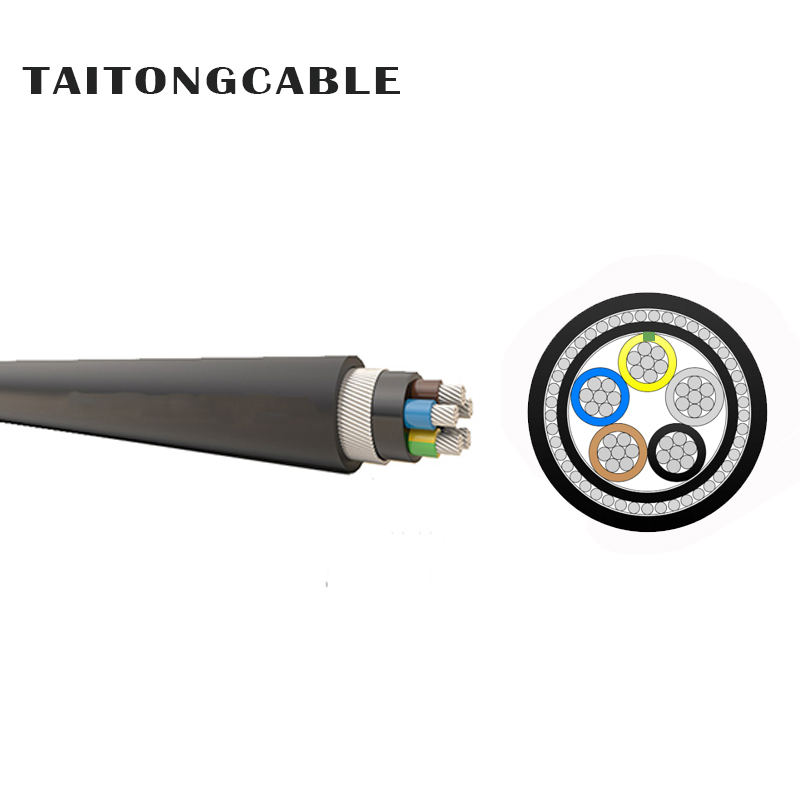 Low-Voltage 2-5-Core SWA Armoured Aluminium Conductor XLPE Insulated PVC Sheathed Power Cables