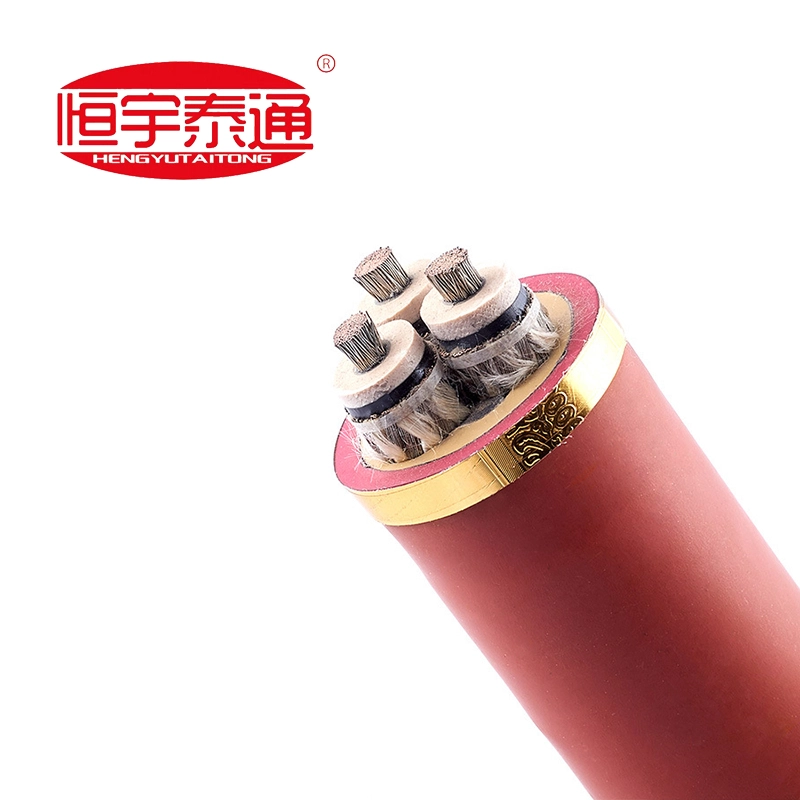 Mine safe flexible rubber sheathed power cables